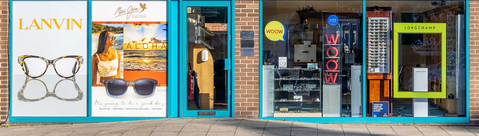 Cropped Image of Shop Front